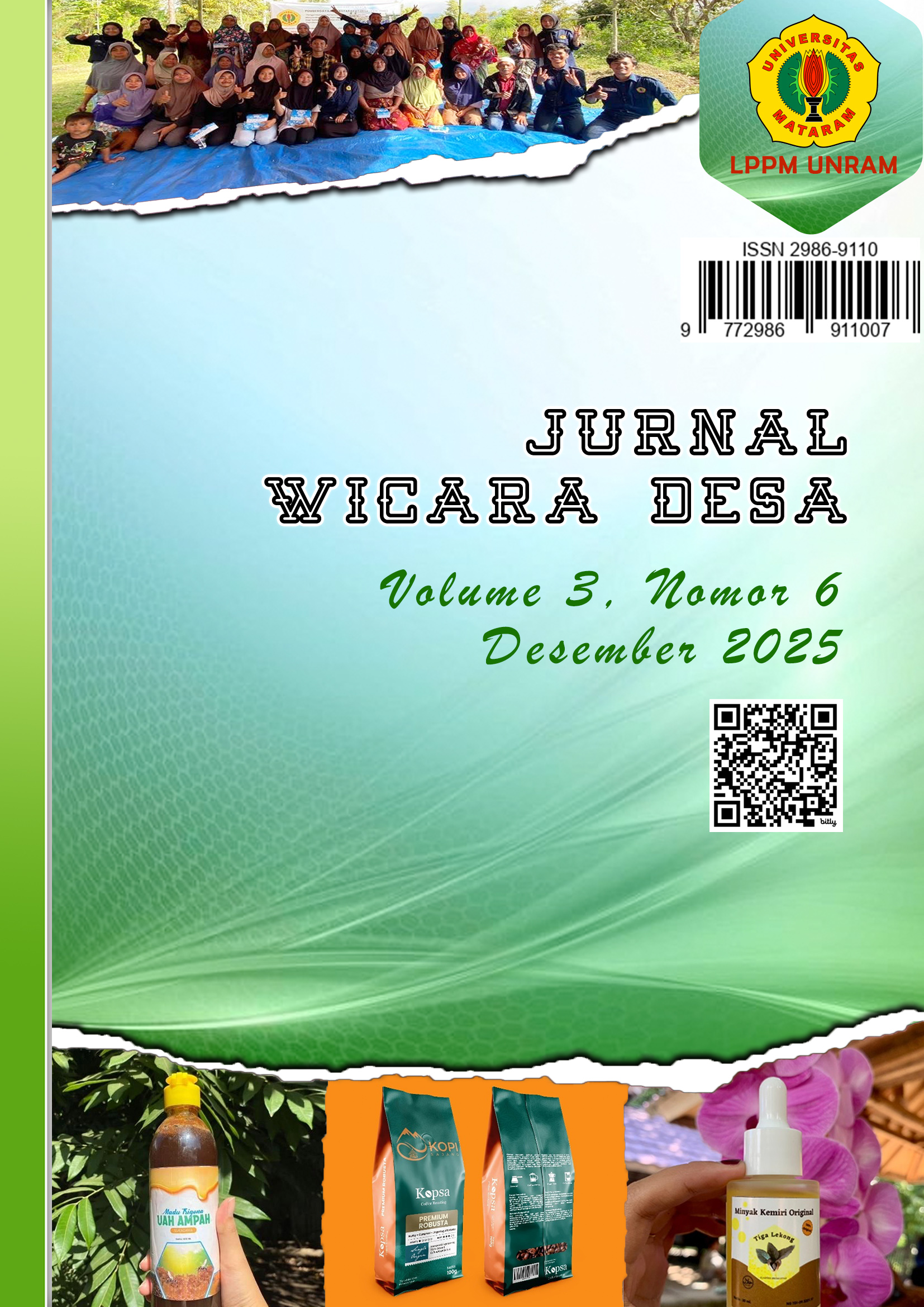 					View Vol. 3 No. 6 (2025): Jurnal Wicara Desa
				