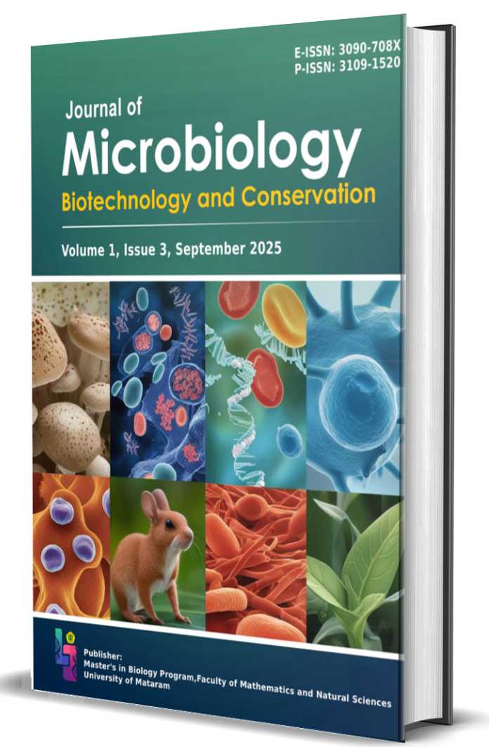 					Lihat Vol 1 No 3 (2025): Journal of Microbiology, Biotechnology and Conservation (jMBC)
				